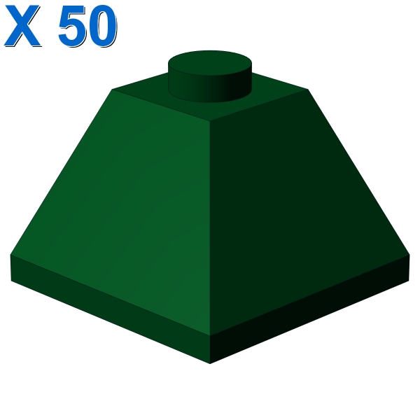 CORNER BRICK 2X2/45° OUTSIDE X 50