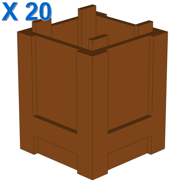 BOX 2x2x2 X 20