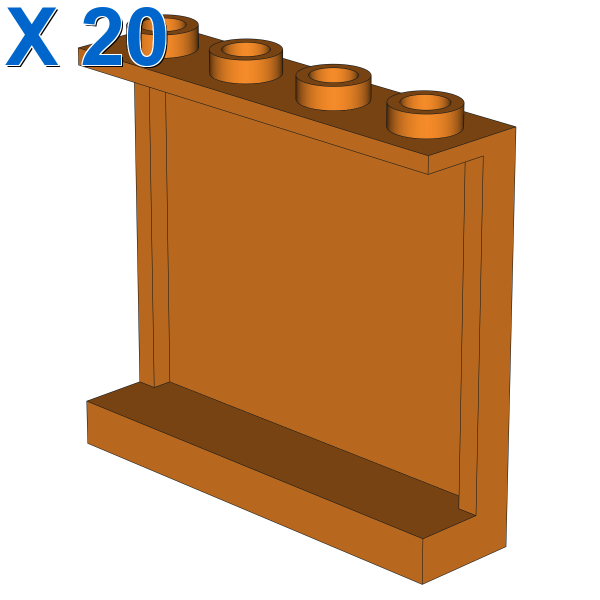 WALL ELEMENT 1X4X3, ABS X 20