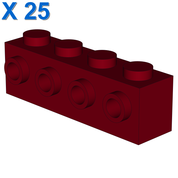 BRICK 1X4 W. 4 KNOBS X 25