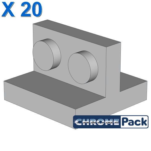 Bracket 2 x 2 - 1 x 2 Centered, 20 pcs