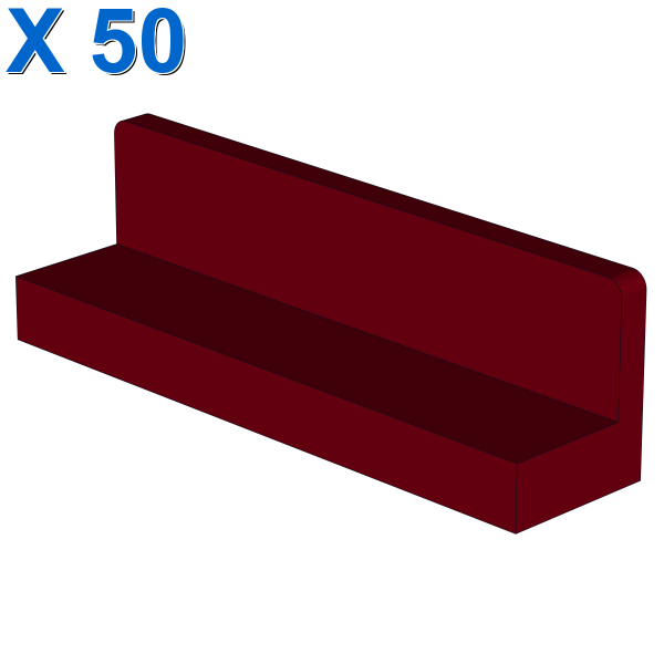 WALL ELEMENT 1X4X1 ABS X 50