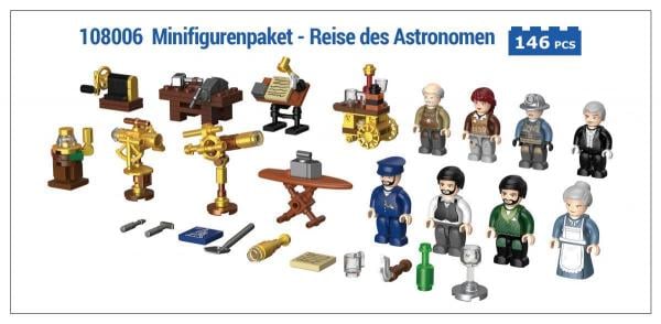 Minifigurenpaket - Reise des Astronomen