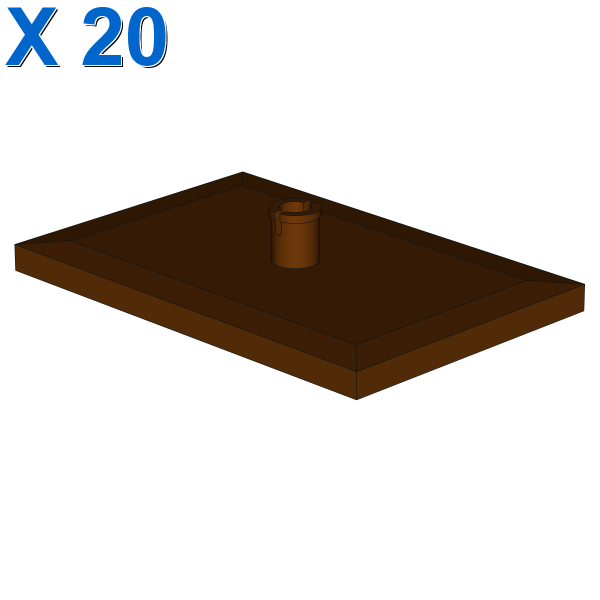 BOGIE PLATE 4X6 X 20