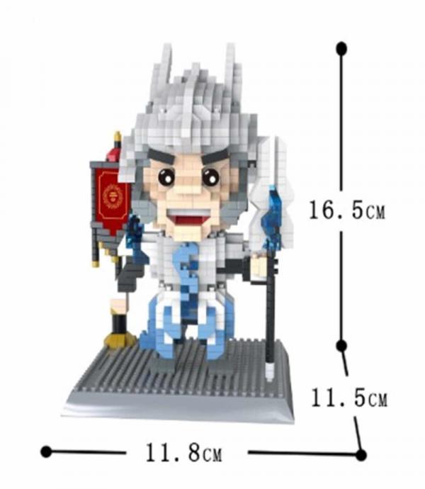 Drei streitende Reiche - Zhao Yun (diamond blocks)