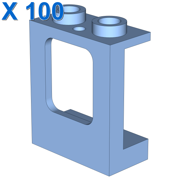 WALL ELEMENT 1X2X2 W. WINDOW X 100