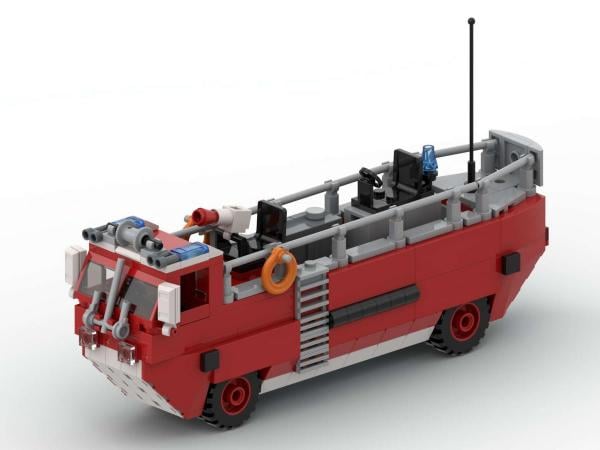 Feuerwehr Amphibisches Löschfahrzeug