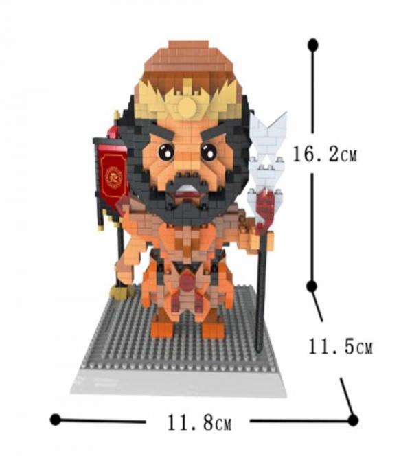 Drei streitende Reiche - Zhang Fei (diamond blocks)