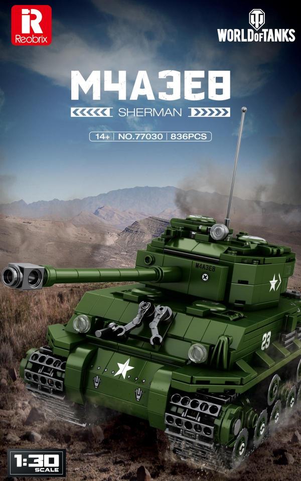 WoT: Sherman M4A3E8