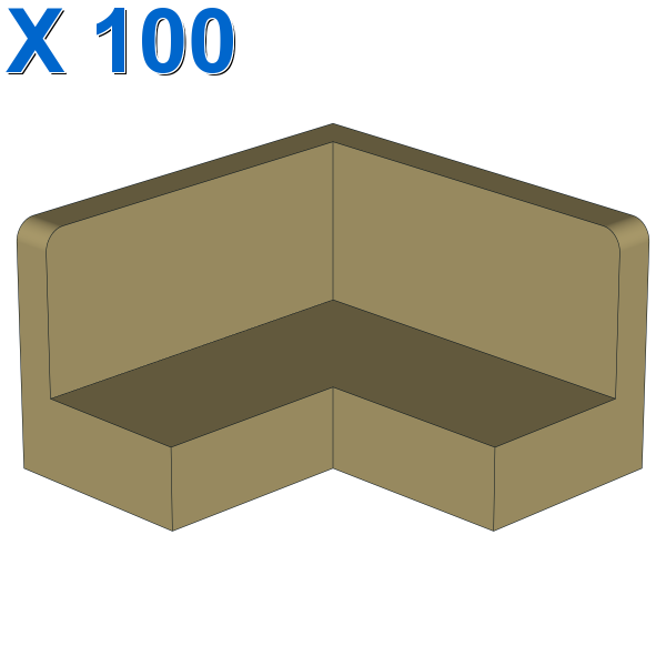 CORNER WALL ELEMENT 2X2 X 100