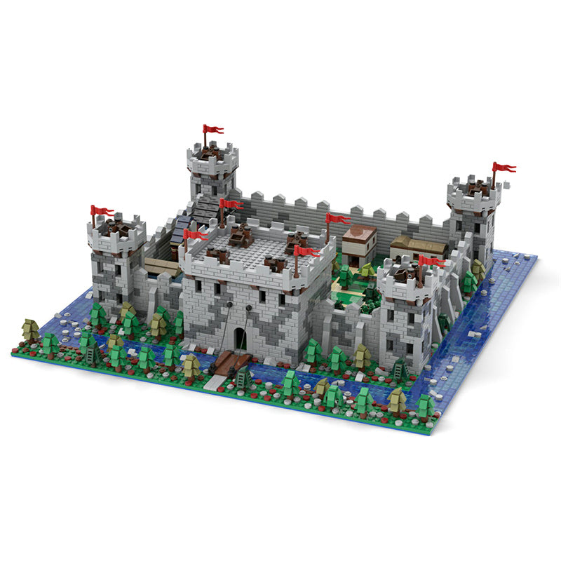 Microscale Diorama Castle Village