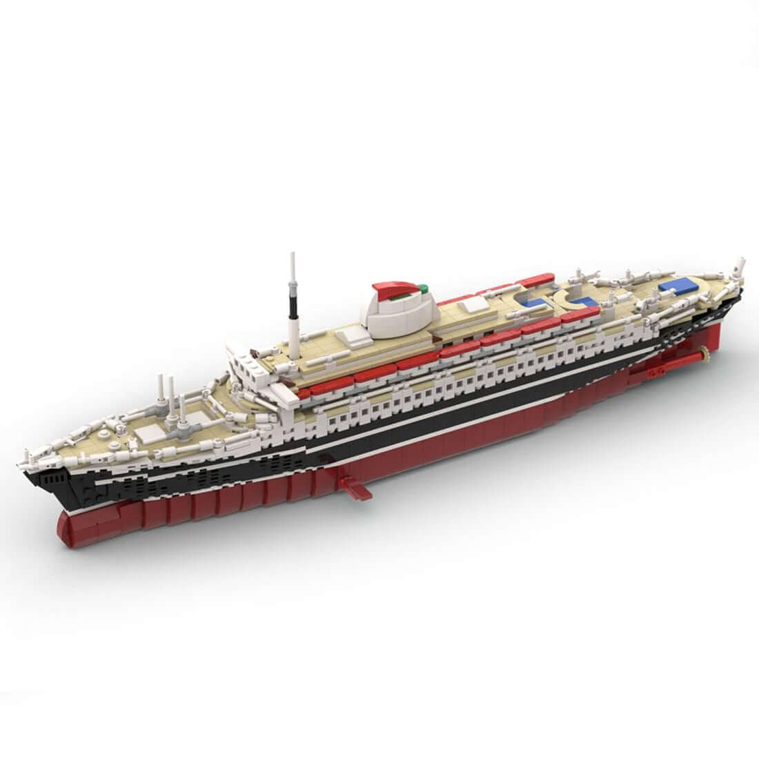 1/ MOC-71804 Andrea Doria Bausteine Schiff Klemmbausteine