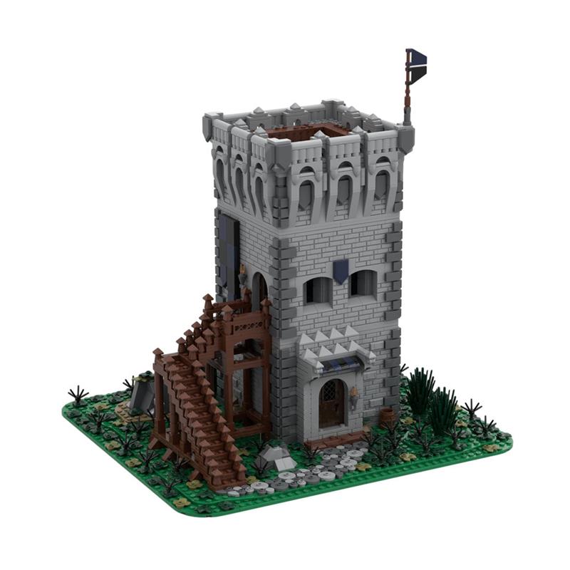 MOC-159468 Mittelalterlicher Außenposten Black Falcon Castle