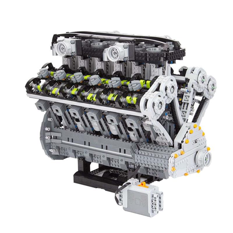 6.5L Quad Cam 60° V12 Cylinder Mid-Speed Engine