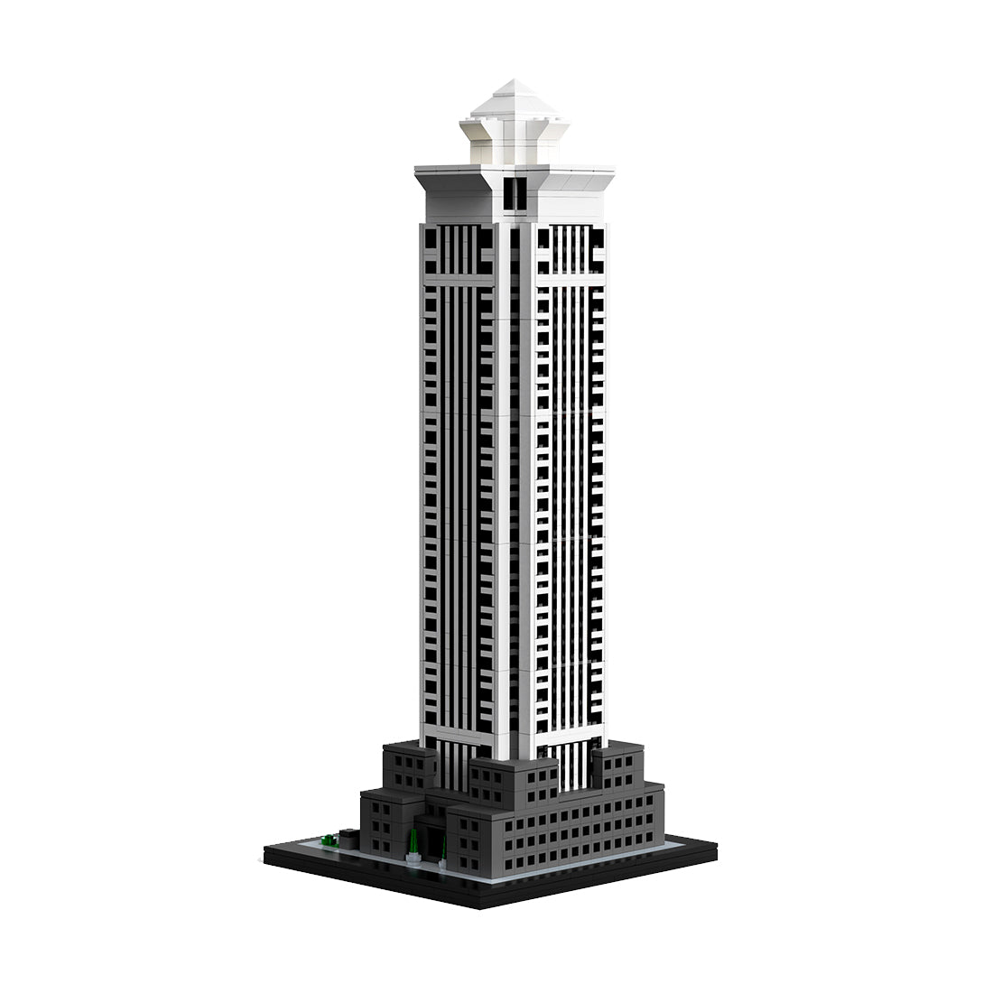 1/ Scale BNY Mellon Center Klemmbausteine