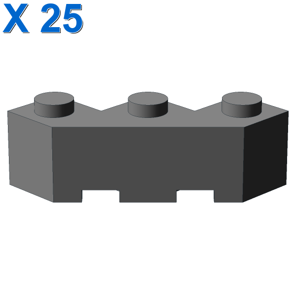 FACET BRICK 3X3X1 X 25