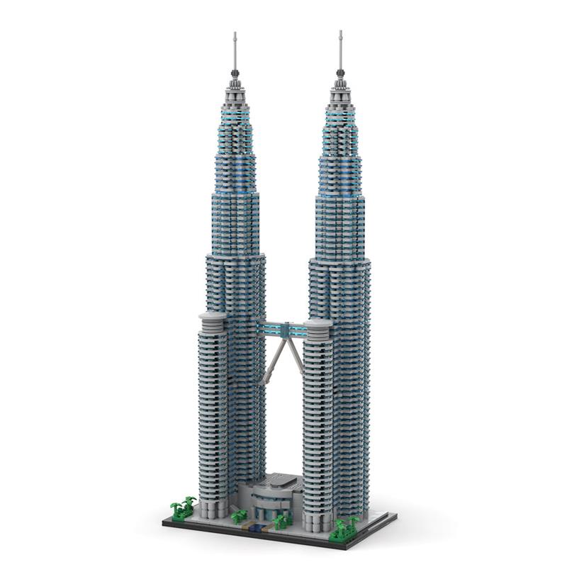 Petronas Towers 1:800