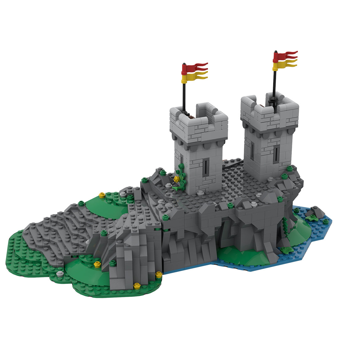 MOC-183513 Front Towers –  extension Klemmbausteine