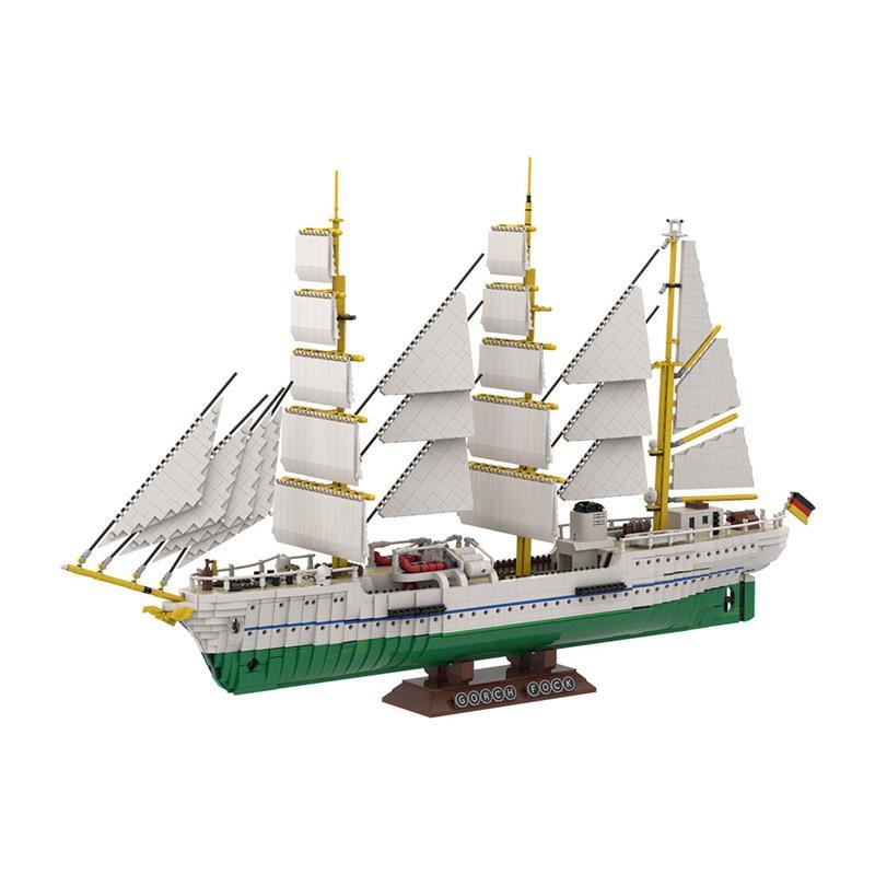 MOC-162206 Gorch Fock Klemmbausteine