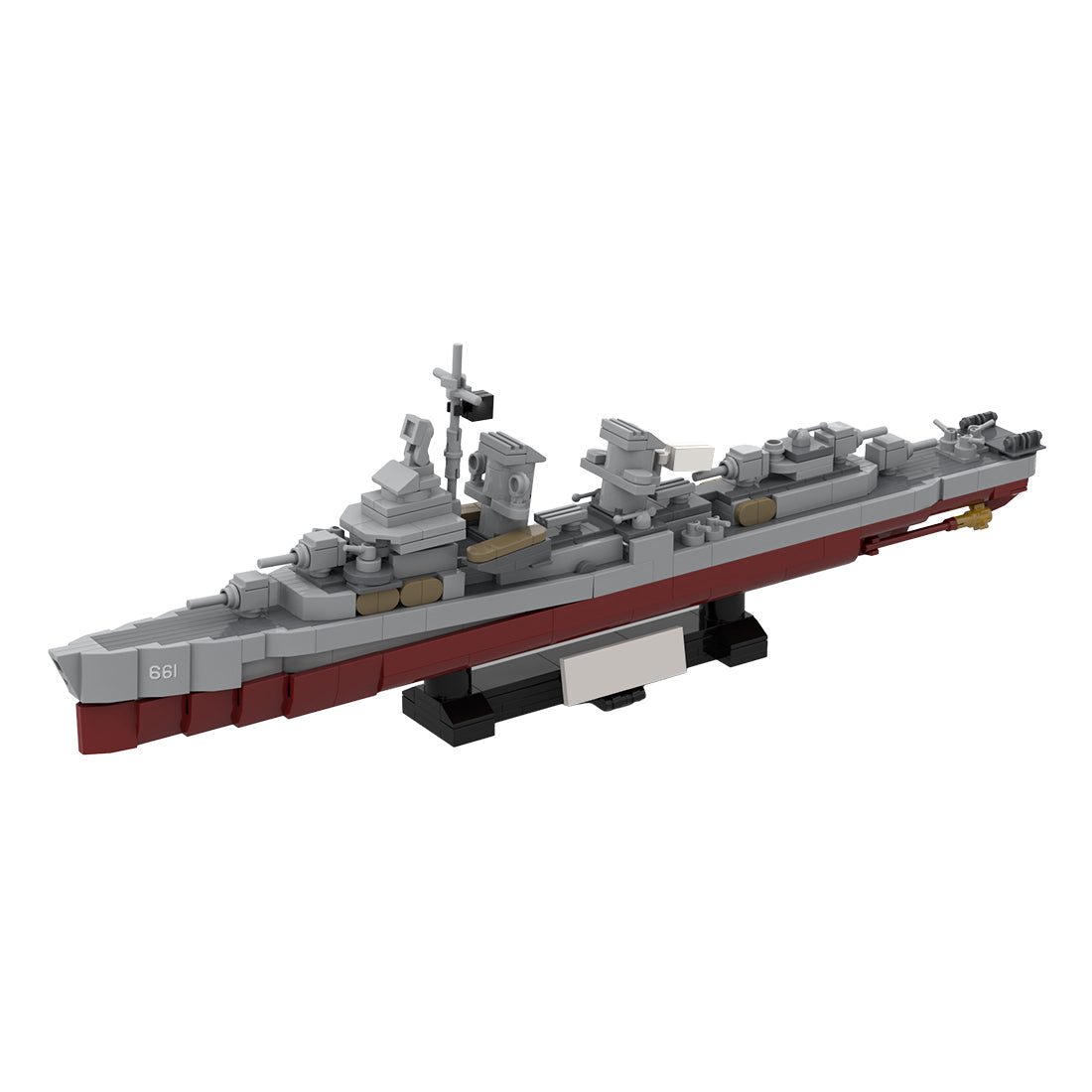 Ship – Scale 1:300 Klemmbausteine