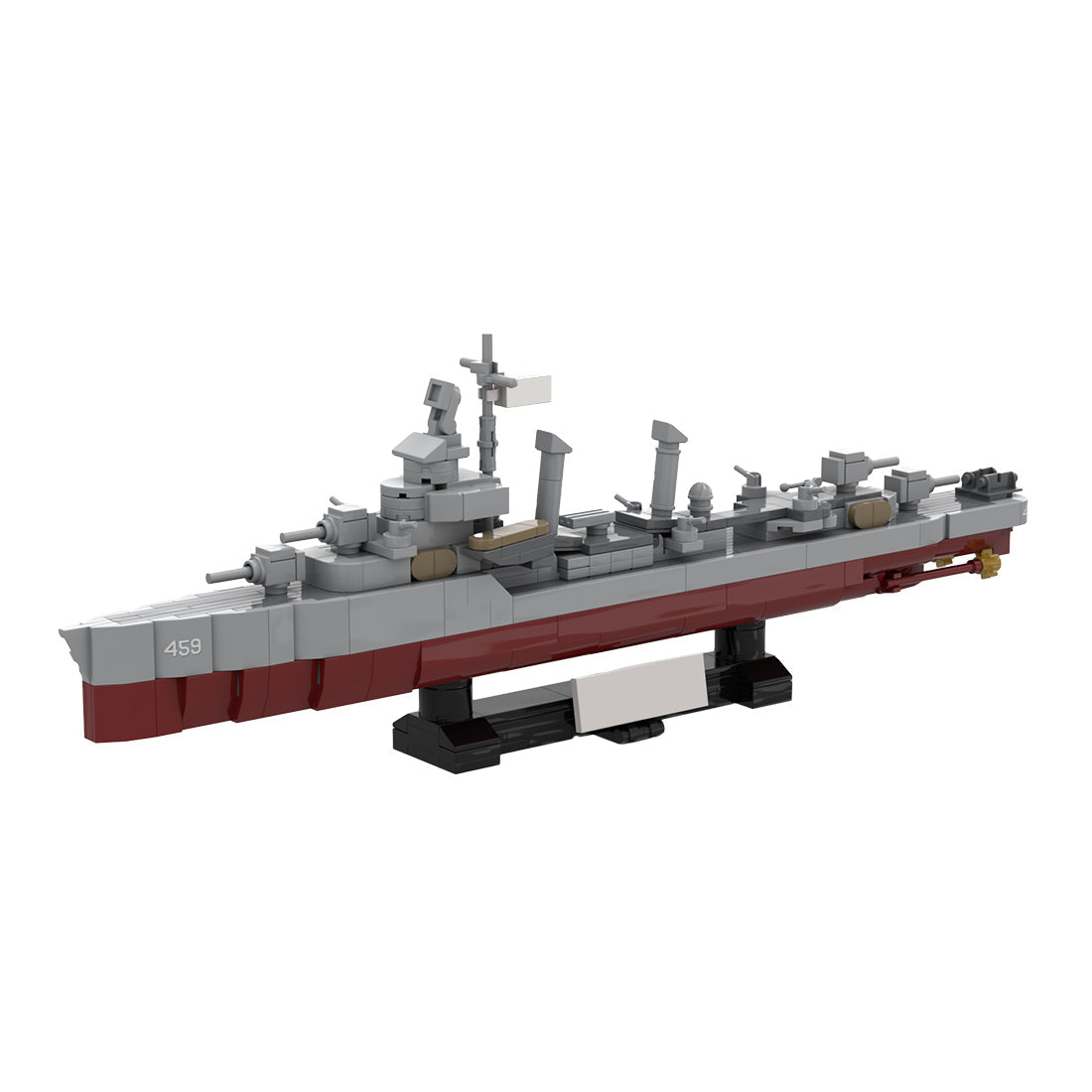 Destroyer Military Ship Klemmbausteine