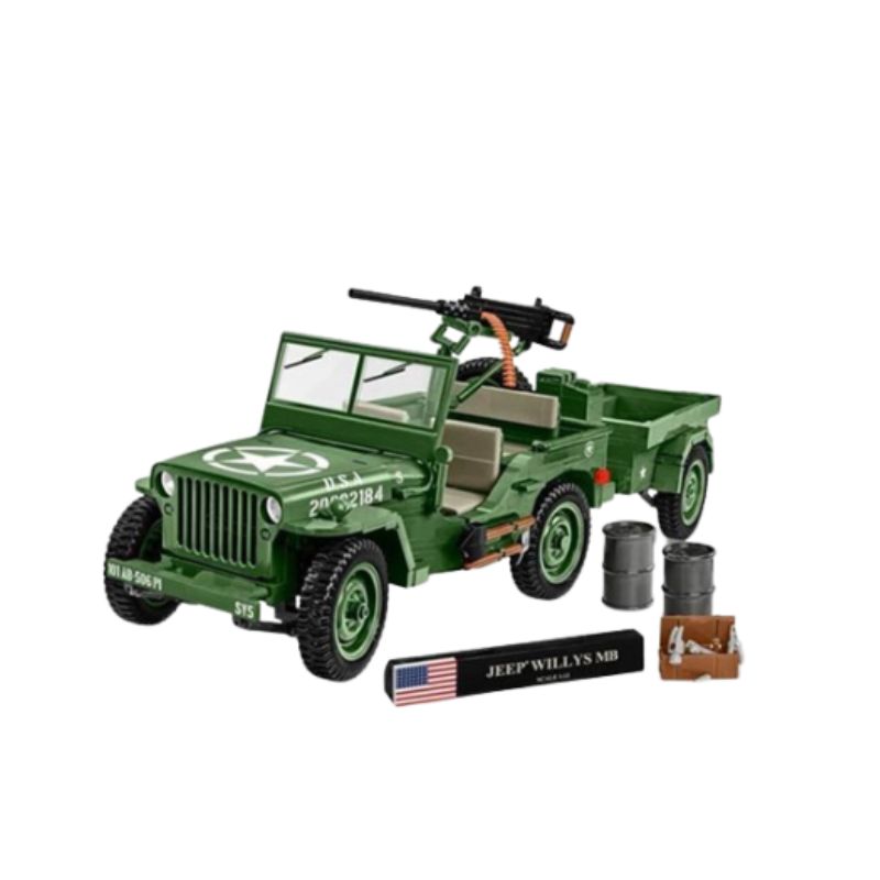 Jeep Willys MB + trailer & M2 Gun Executive Edition