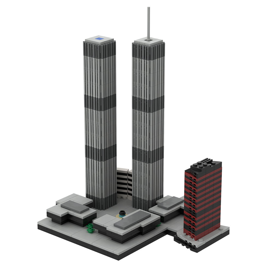 World Trade Center (1973-2001) 1:2000