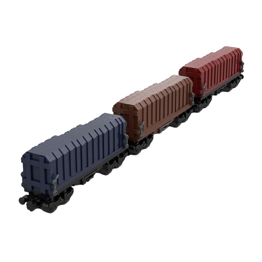 MOC Train Car Klemmbausteine