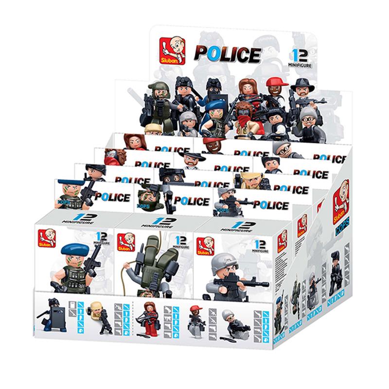 Minifiguren Polizei (VE 12)