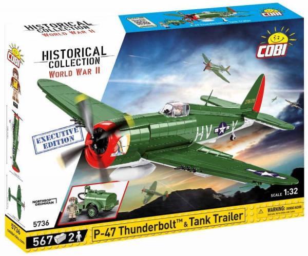 P-47 Thunderbolt + Tank Anhänger - Executive Edition