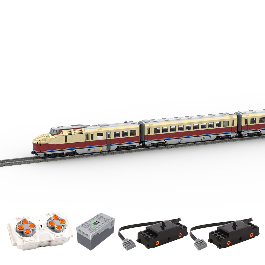 MOC VT18. Hochgeschwindigkeitszug der Deutschen Bundesbahn