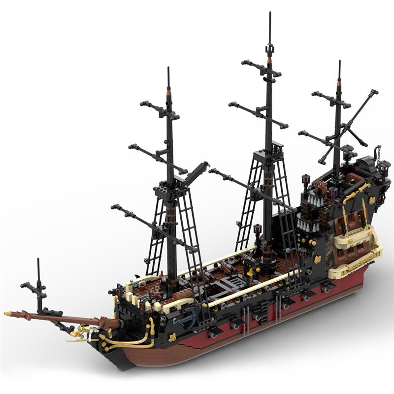 Medieval Pirate Ghost Ship Klemmbausteine