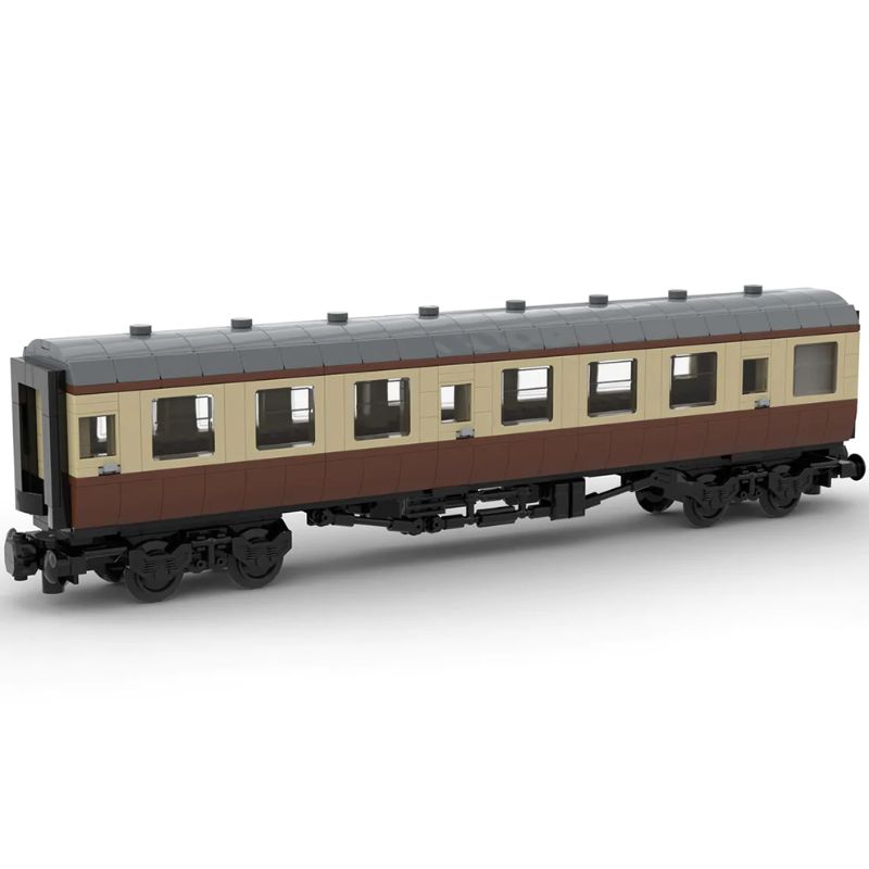 MOC Waggon British Rail Mk.  braun