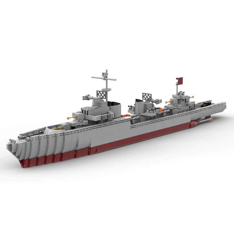 1/200 German Z43 Large Destroyer Klemmbausteine