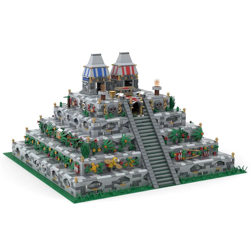 MOC Aztekische Pyramide