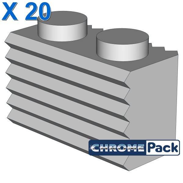 PROFILE BRICK 1X2, 20 pcs