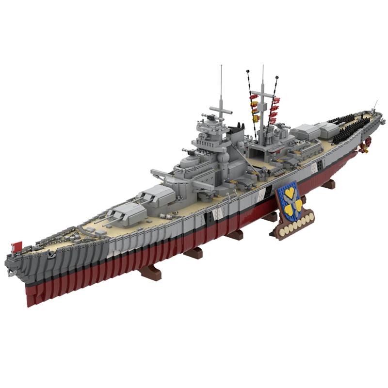 MOC Schlachtschiff Bismarck 1:200