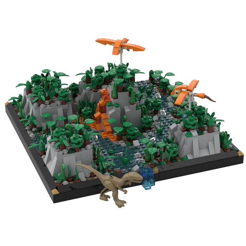 Jurassic Environment Diorama