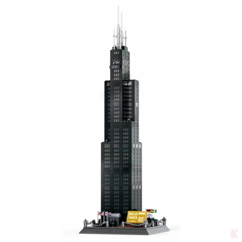 Architektur Willis Tower von Chicago