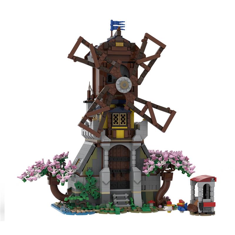 Medieval Forest Windmill