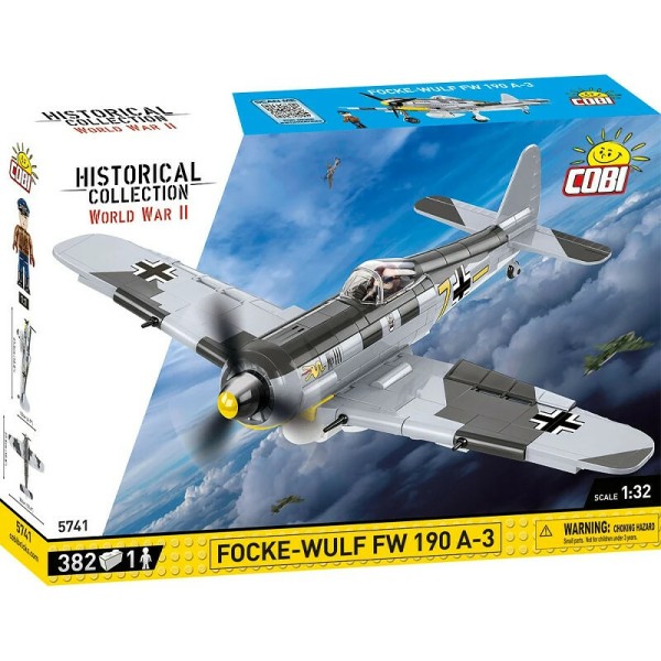 Historical Collection - Focke Wulf 190 A-3, 382 Bauteile, 1:32