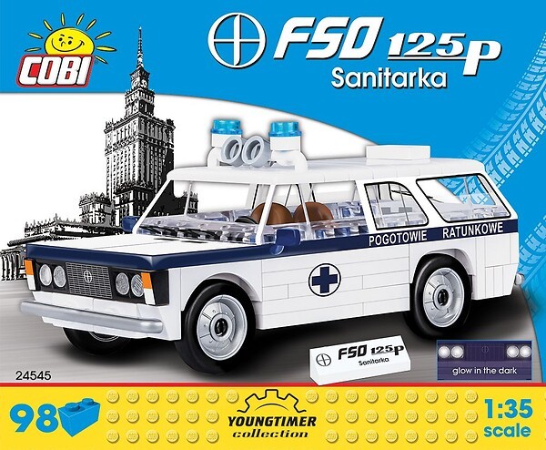 FSO 125p Sanitarka - Krankenwagen