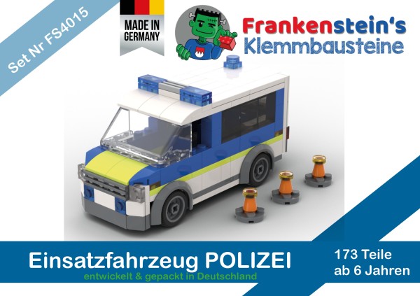 Frankensteins Einsatzfahrzeug POLIZEI