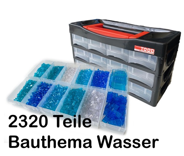 Sortimentskasten P12 - gefüllt Bauthema Wasser