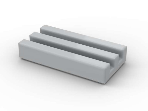 Radiator Grille 1X2 - BrickBag 200 Stk - light bluish grey