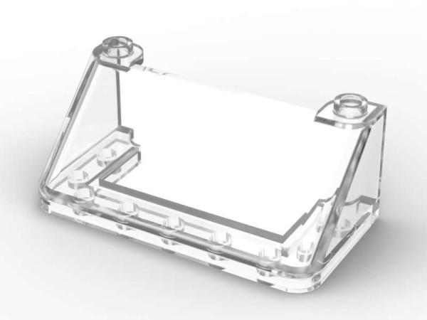 Windscreen 3 x 6 x 2 - transclear - Teilenummer