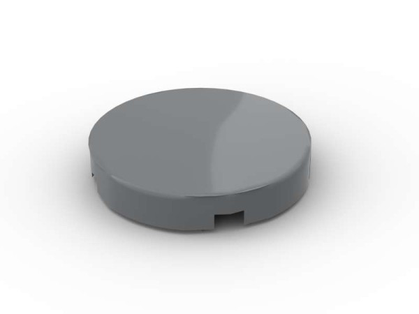 Tile 2 x 2 Round - BrickBag 100 Stk- dark bluish grey