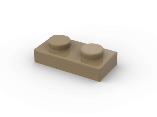 Plate 1x2 - BrickBag mit 200 Stk - Farbauswahl