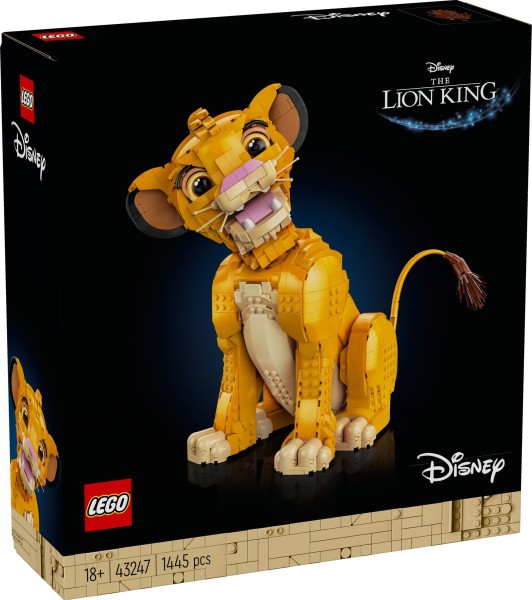 Simba, der junge König der Löwen