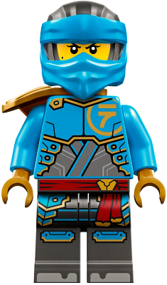 Minifigur Ninjago Dragons Rising, Head Wrap, Shoulder Pad